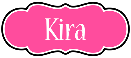 Kira invitation logo