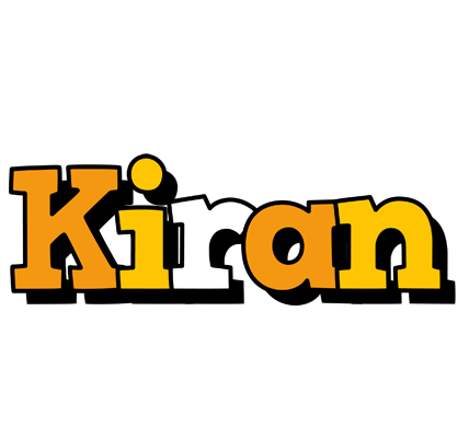 Kiran cartoon logo