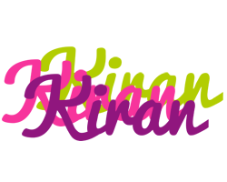 Kiran flowers logo