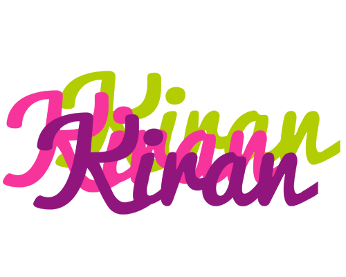 Kiran flowers logo