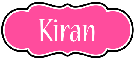 Kiran invitation logo