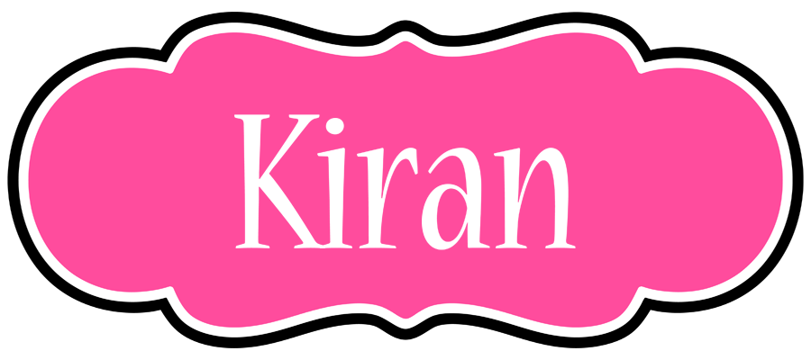 Kiran invitation logo
