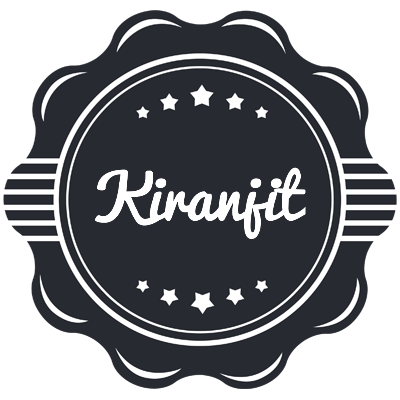Kiranjit badge logo