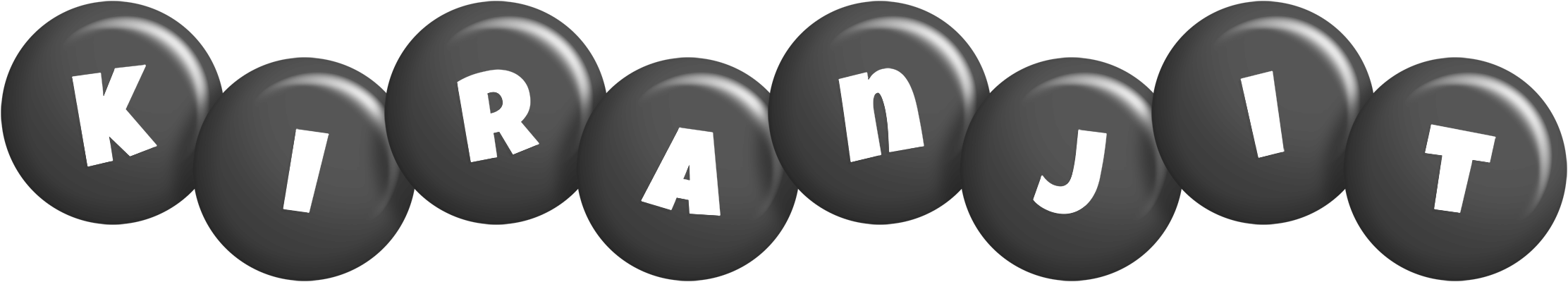 Kiranjit candy-black logo