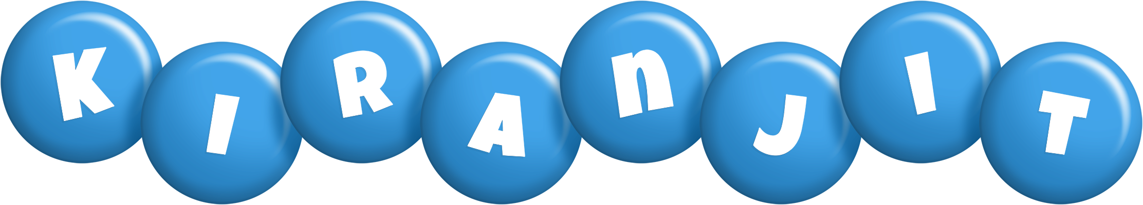 Kiranjit candy-blue logo