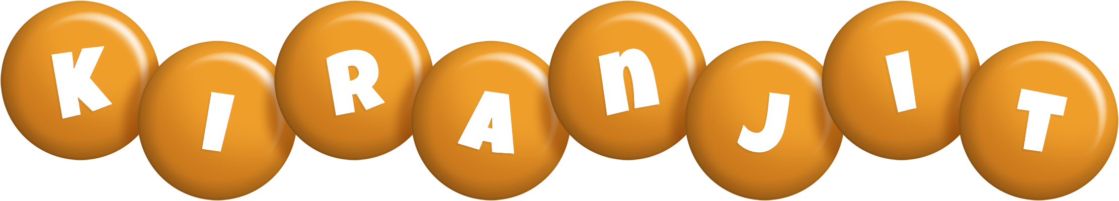 Kiranjit candy-orange logo