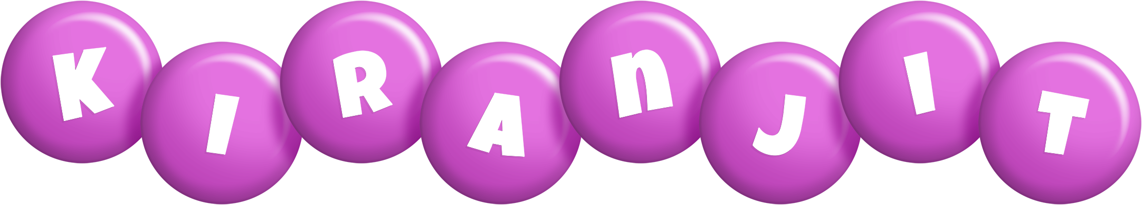 Kiranjit candy-purple logo