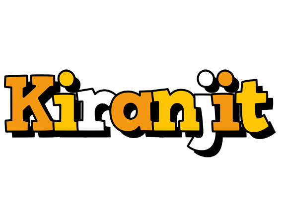 Kiranjit cartoon logo