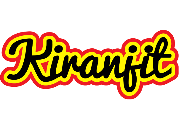 Kiranjit flaming logo