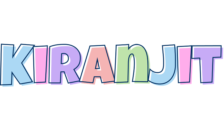 Kiranjit pastel logo
