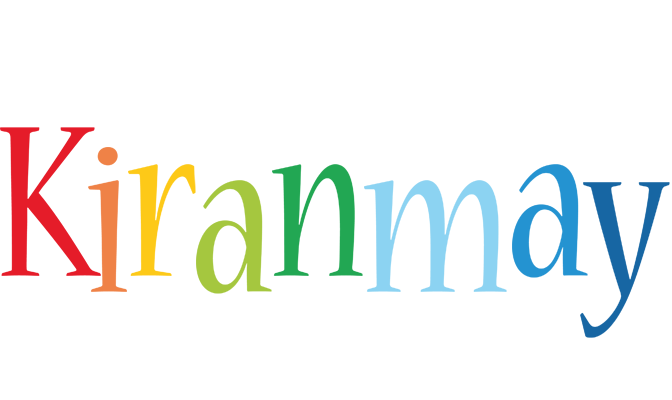 Kiranmay birthday logo