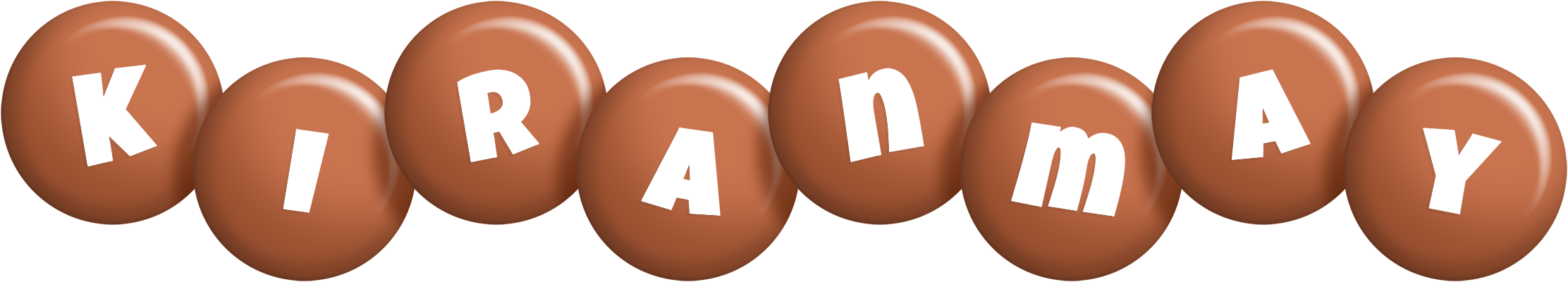 Kiranmay candy-brown logo