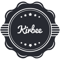 Kirbee badge logo