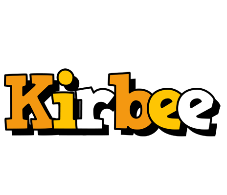 Kirbee cartoon logo