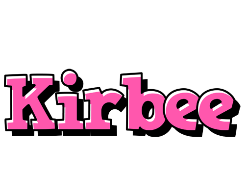 Kirbee girlish logo
