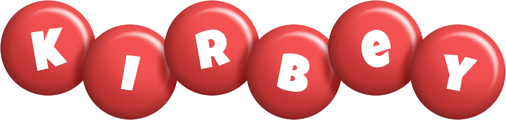 Kirbey candy-red logo