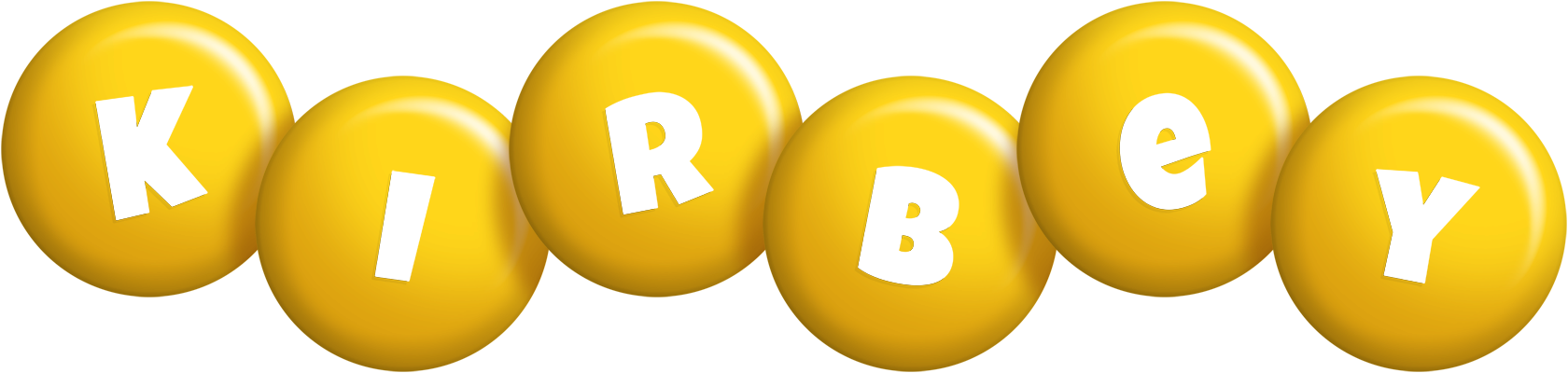 Kirbey candy-yellow logo