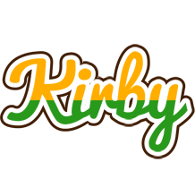 Kirby banana logo