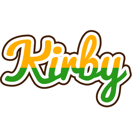Kirby banana logo