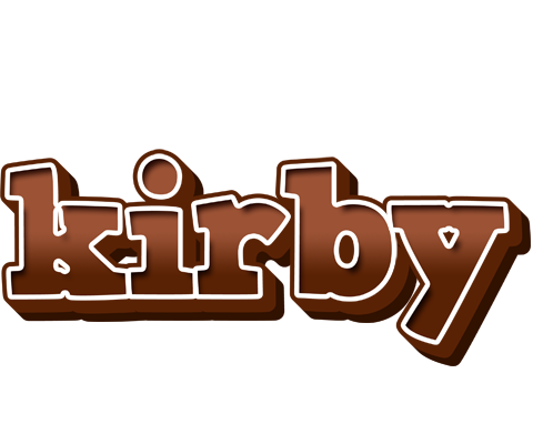 Kirby brownie logo