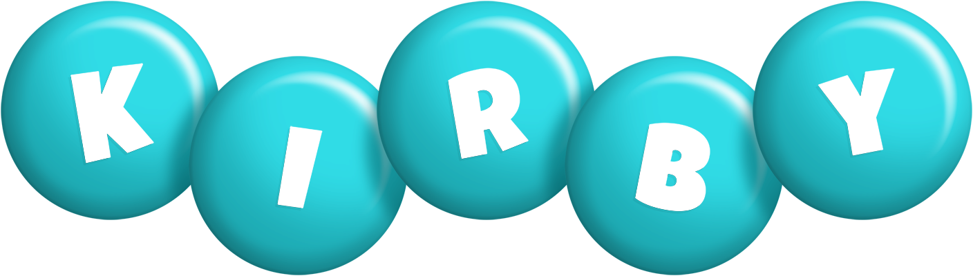 Kirby candy-azur logo