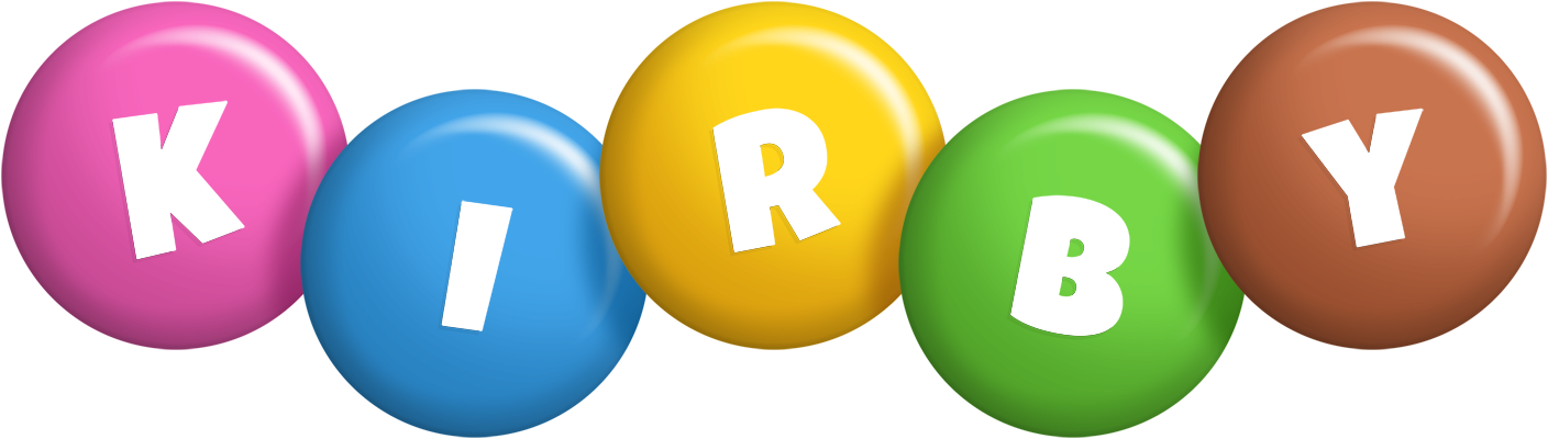 Kirby candy logo