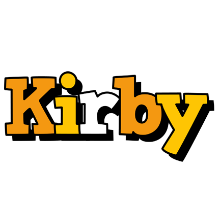 Kirby cartoon logo