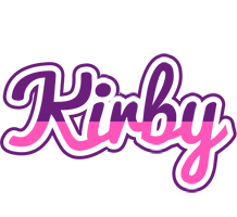 Kirby cheerful logo