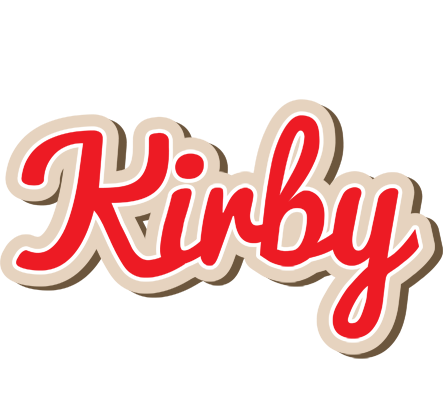Kirby chocolate logo