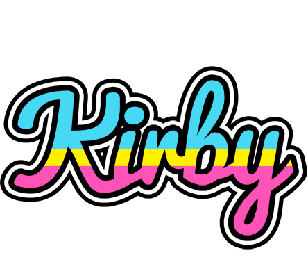 Kirby circus logo
