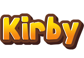 Kirby cookies logo