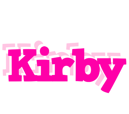 Kirby dancing logo