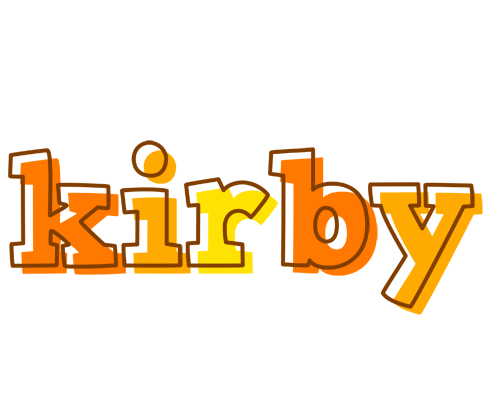 Kirby desert logo