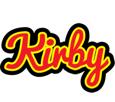 Kirby fireman logo