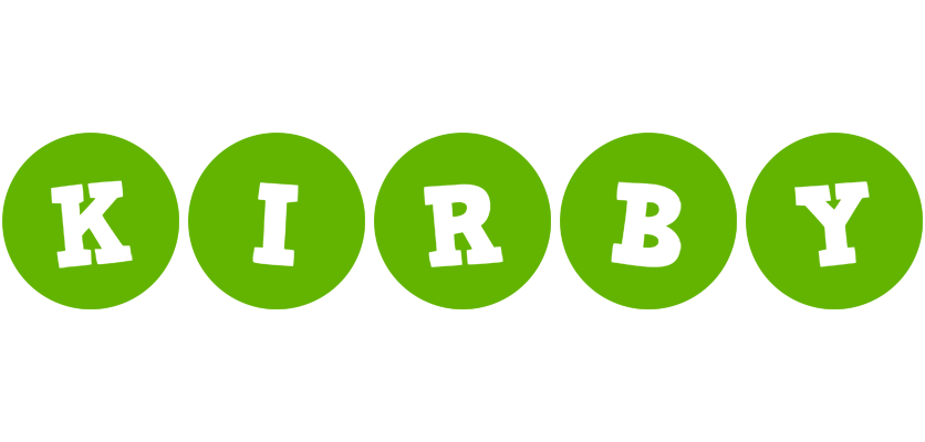 Kirby games logo
