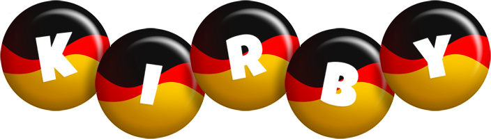 Kirby german logo