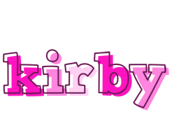 Kirby hello logo