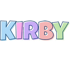 Kirby pastel logo