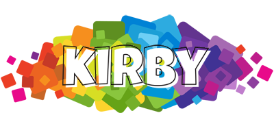 Kirby pixels logo