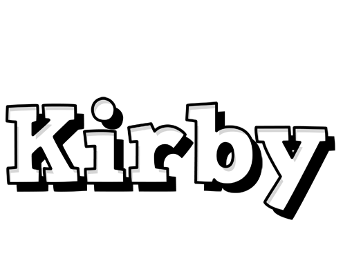 Kirby snowing logo