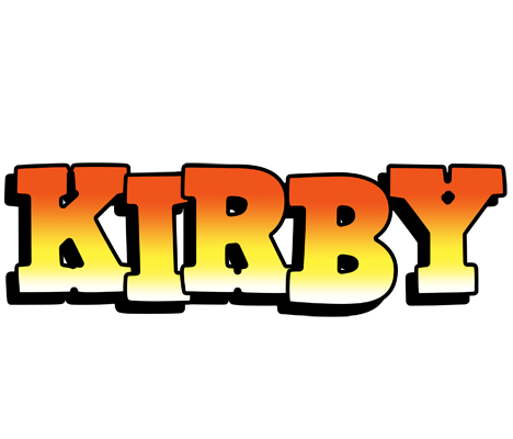 Kirby sunset logo