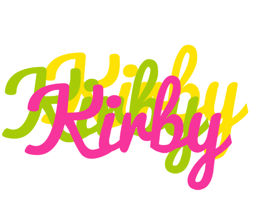 Kirby sweets logo