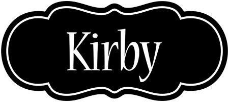 Kirby welcome logo