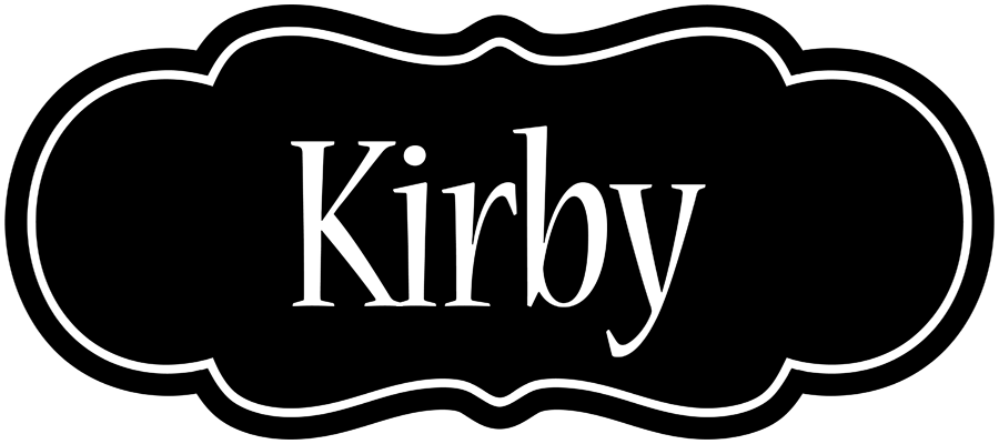 Kirby welcome logo