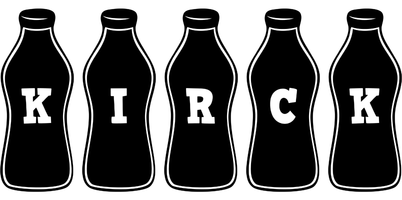 Kirck bottle logo