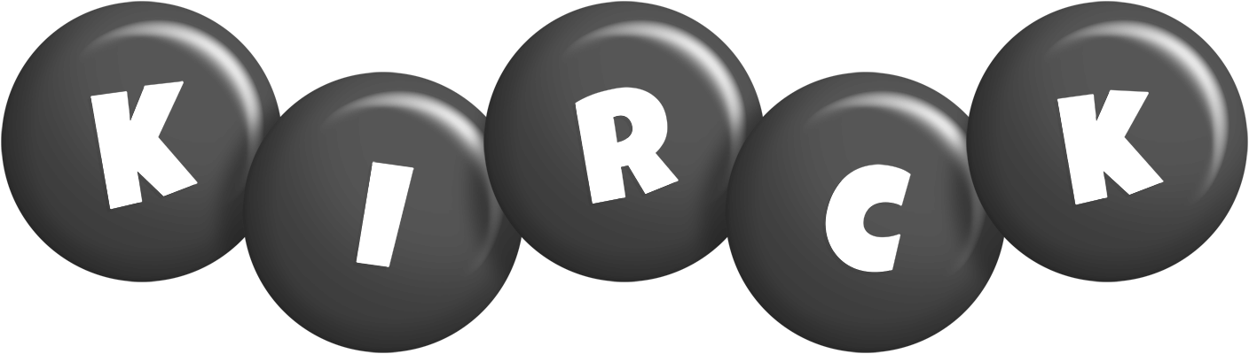 Kirck candy-black logo