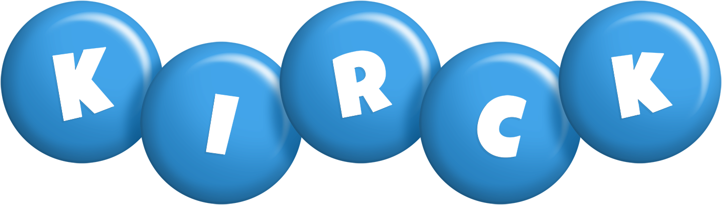Kirck candy-blue logo