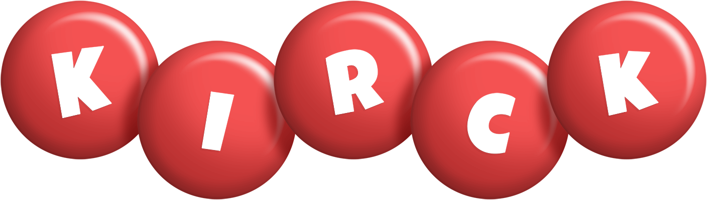 Kirck candy-red logo