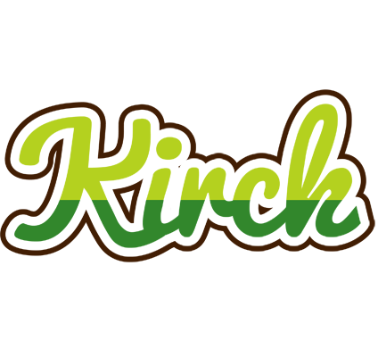 Kirck golfing logo