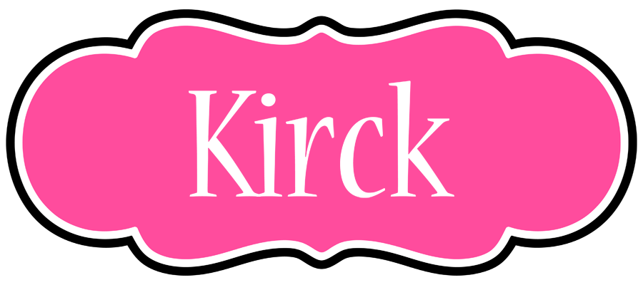 Kirck invitation logo